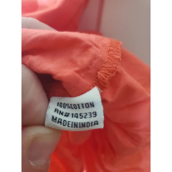 Sim & Sam Salmon Spaghetti Strap Crop Top, NWT, XL - Picture 6 of 6